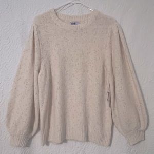Vylette balloon sleeve sweater